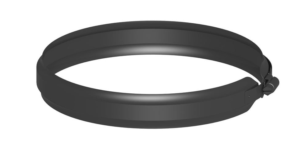 Klemmband für doppelwandige Zuluftsysteme schwarz