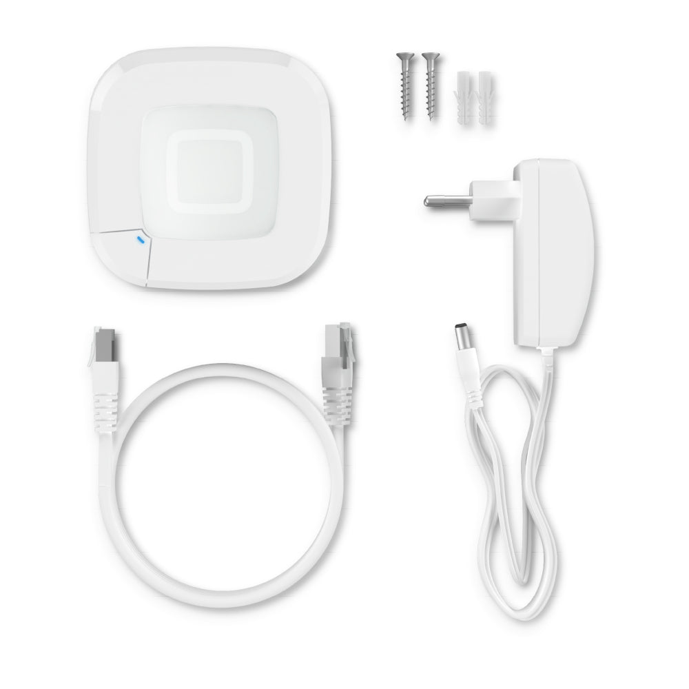 Homematic IP weisser Access Point, Steuerzentrale, Montagematerial und Kabel | klimaworld.com