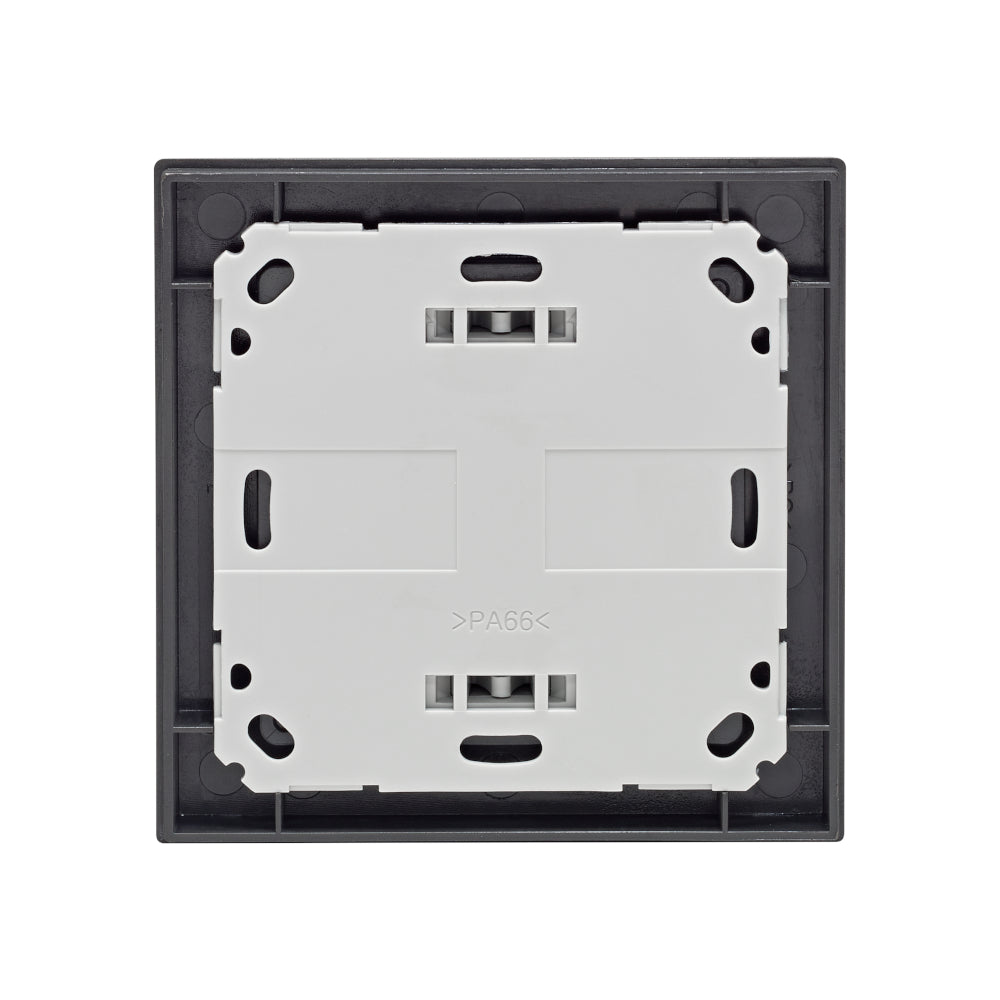 Homematic IP Wandtaster – 2-fach | eQ-3 | HmIP-WRC2-A-2 | anthrazit | Hinten | klimaworld.com