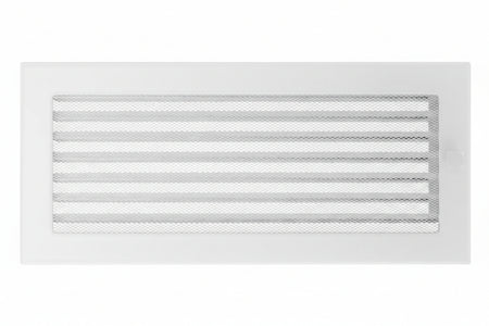 Kamingitter Lüftungsgitter Luftgitter Lamellen 17x30 cm, weiss