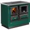 Justus | Küchenofen | Rustico-90 2.0 | 7 kW | Grün, rechts