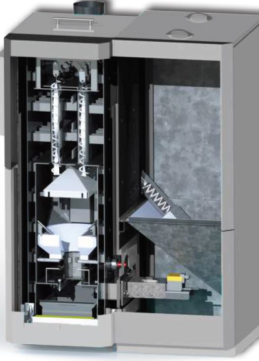 KALOR Pelletkessel Automatik Line 31 mit 31 kW
