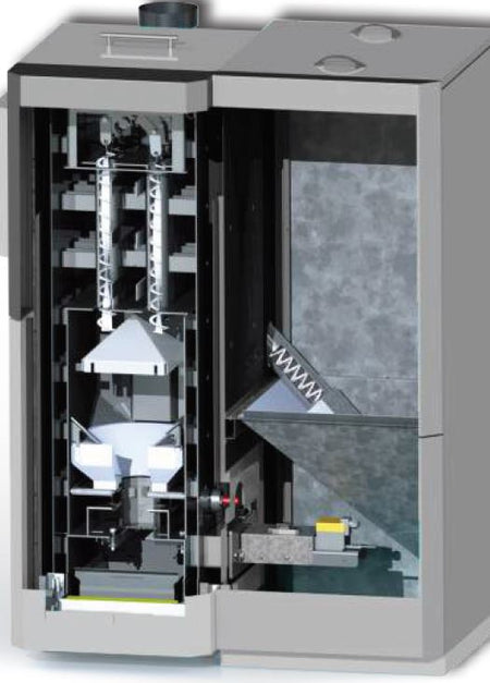 KALOR Pelletkessel Automatik Line 31 mit 31 kW