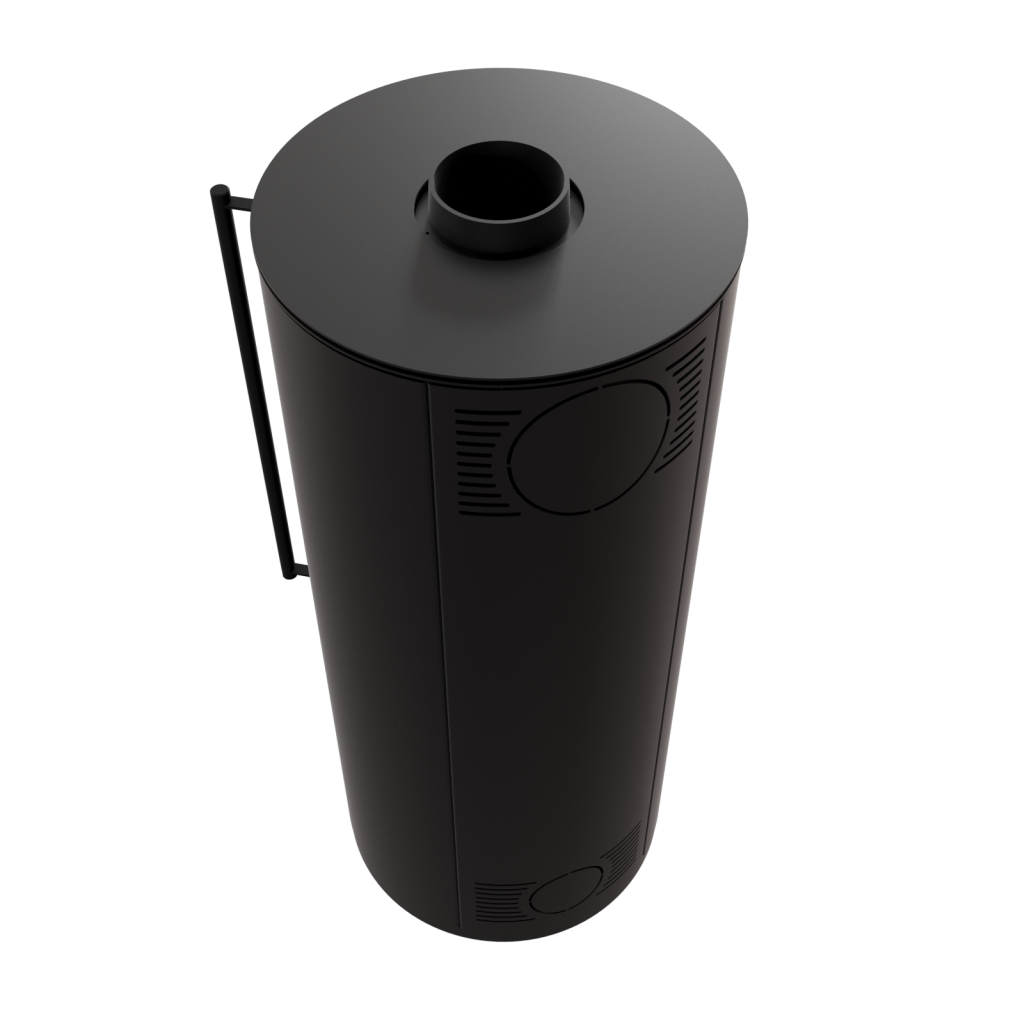 Kratki Kaminofen Koza Picard | 9 kW | KOZA/PICARD/BLACK