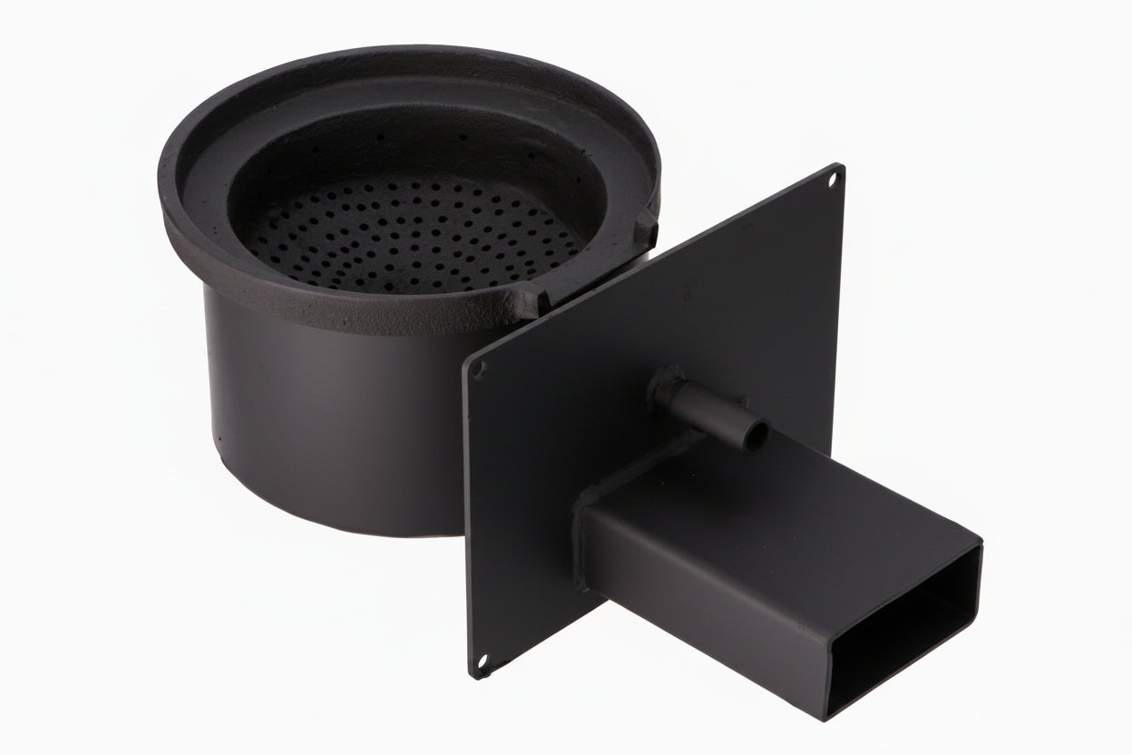 Brenntopf mit Untergestell | ThermoFlux | Pelling 50 | Von vorne | Klimaworld.com