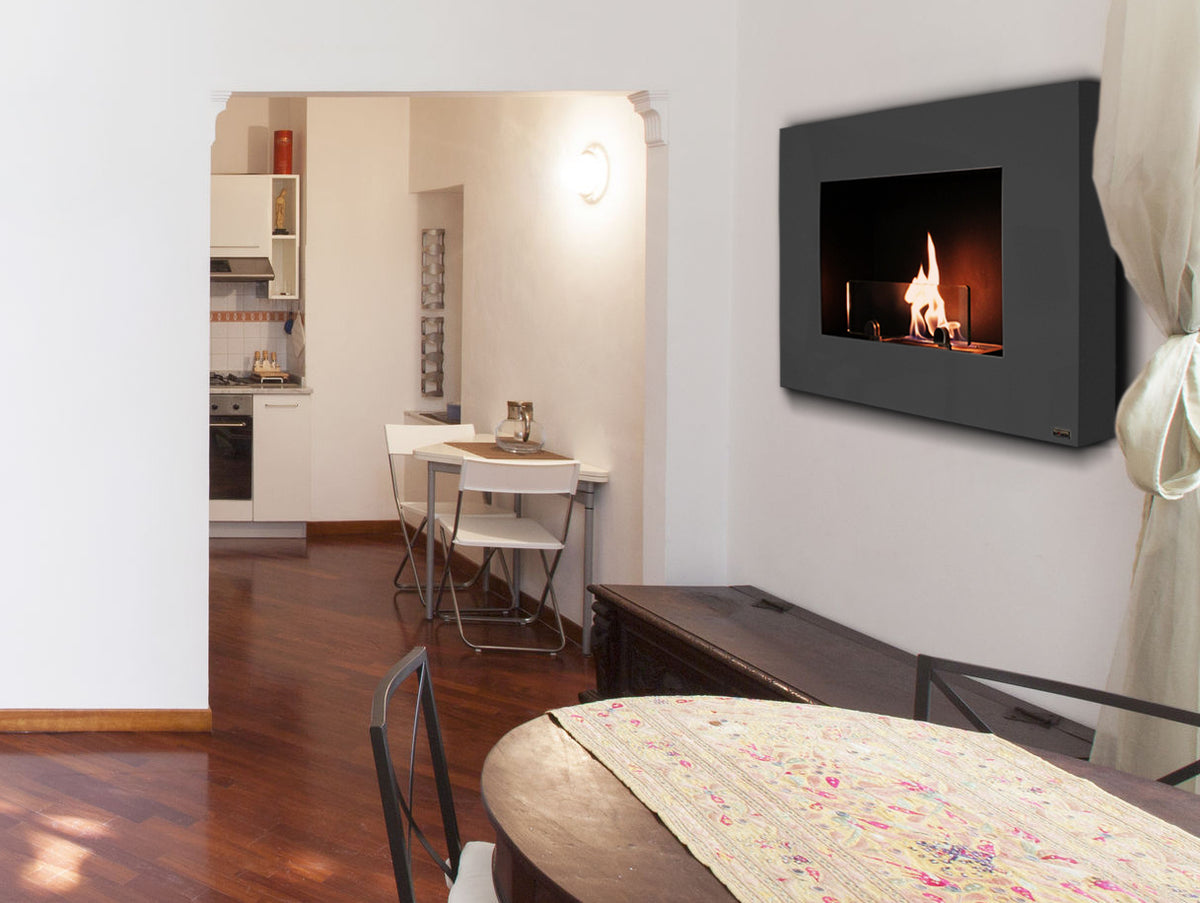 Biokamin Bio-Ethanol Wandkamin Leonardo