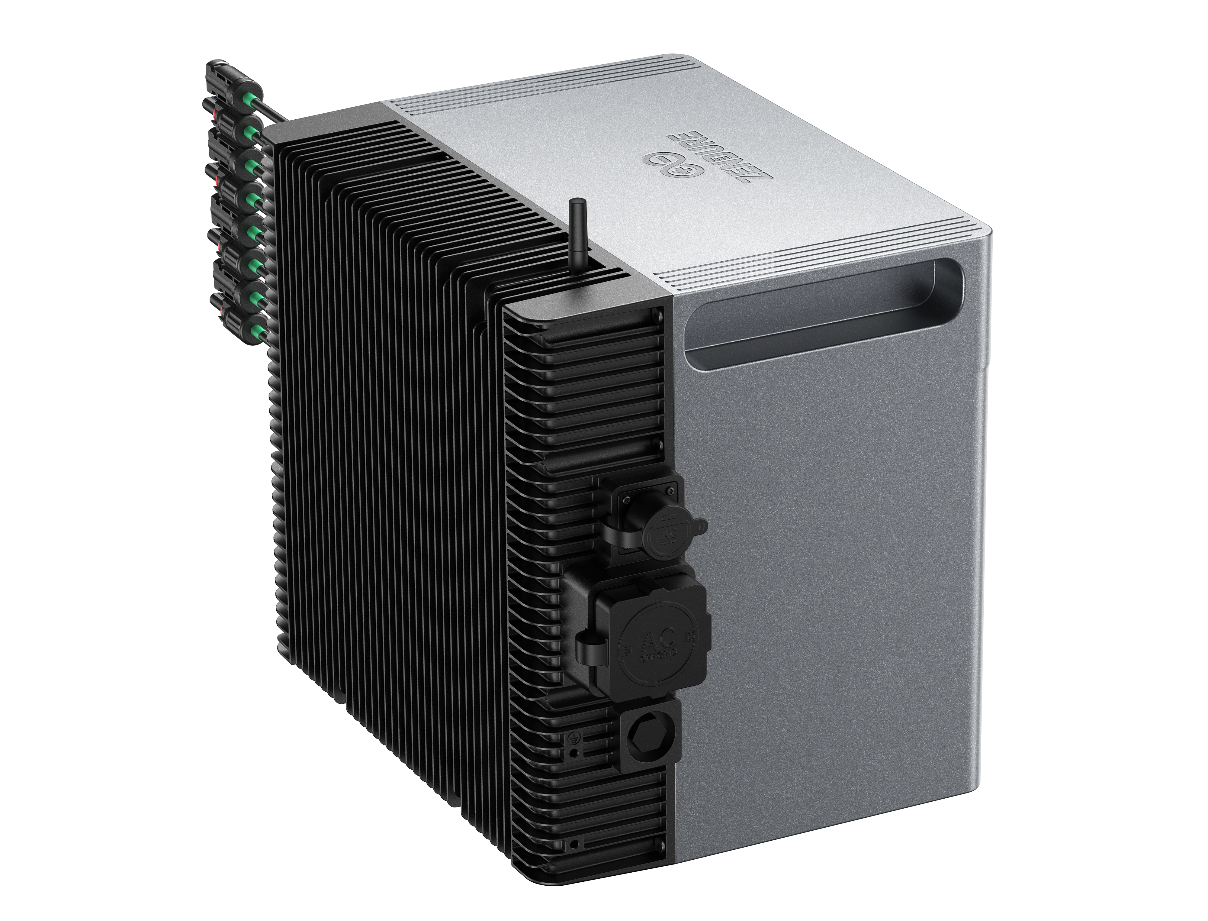 Zendure Stromspeicher SolarFlow 2400 Pro | 2,4 kW | Ansicht schräg hinten links | Klimaworld.com