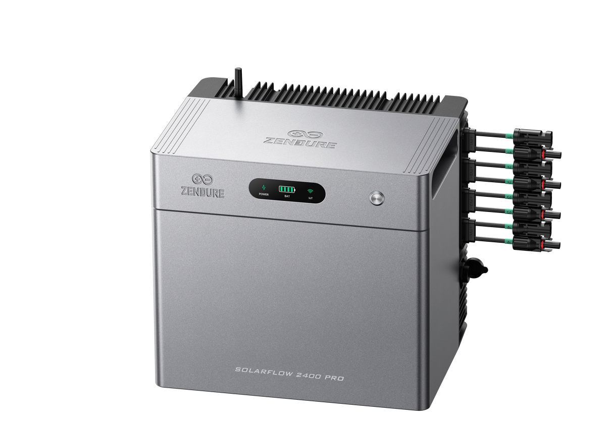 Zendure Stromspeicher SolarFlow 2400 Pro | 2,4 kW | Ansicht schräg oben | Klimaworld.com