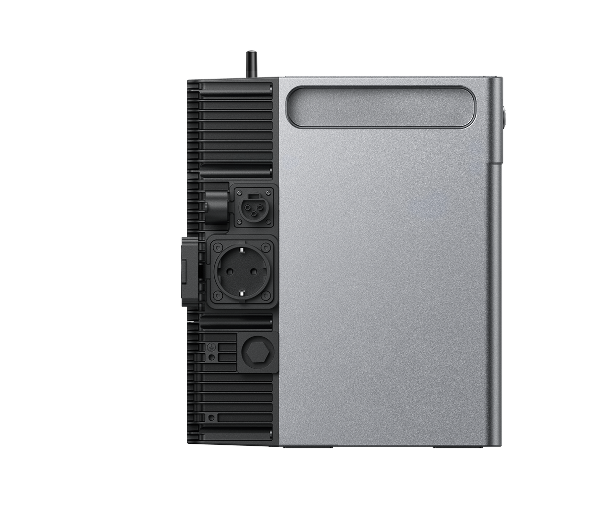 Zendure Stromspeicher SolarFlow 2400 Pro | 2,4 kW | Ansicht Anschluss | Klimaworld.com