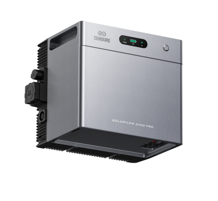 Zendure Stromspeicher SolarFlow 2400 Pro | 2,4 kW | Ansicht schräg unten links | Klimaworld.com