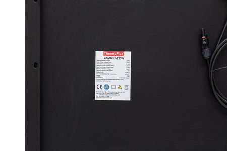 ThermoFlux Solarmodul AS-6M21 | monokristallin | 225 Watt | Typenschild