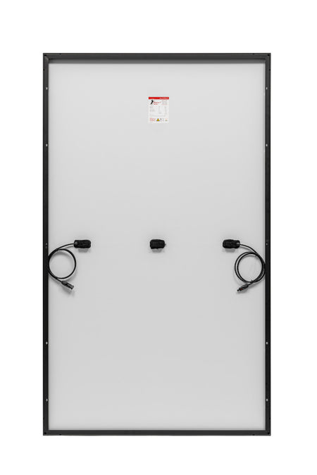 Hanover Solar Halbzellen Solarmodul 345 Watt Rückansicht | klimaworld.com