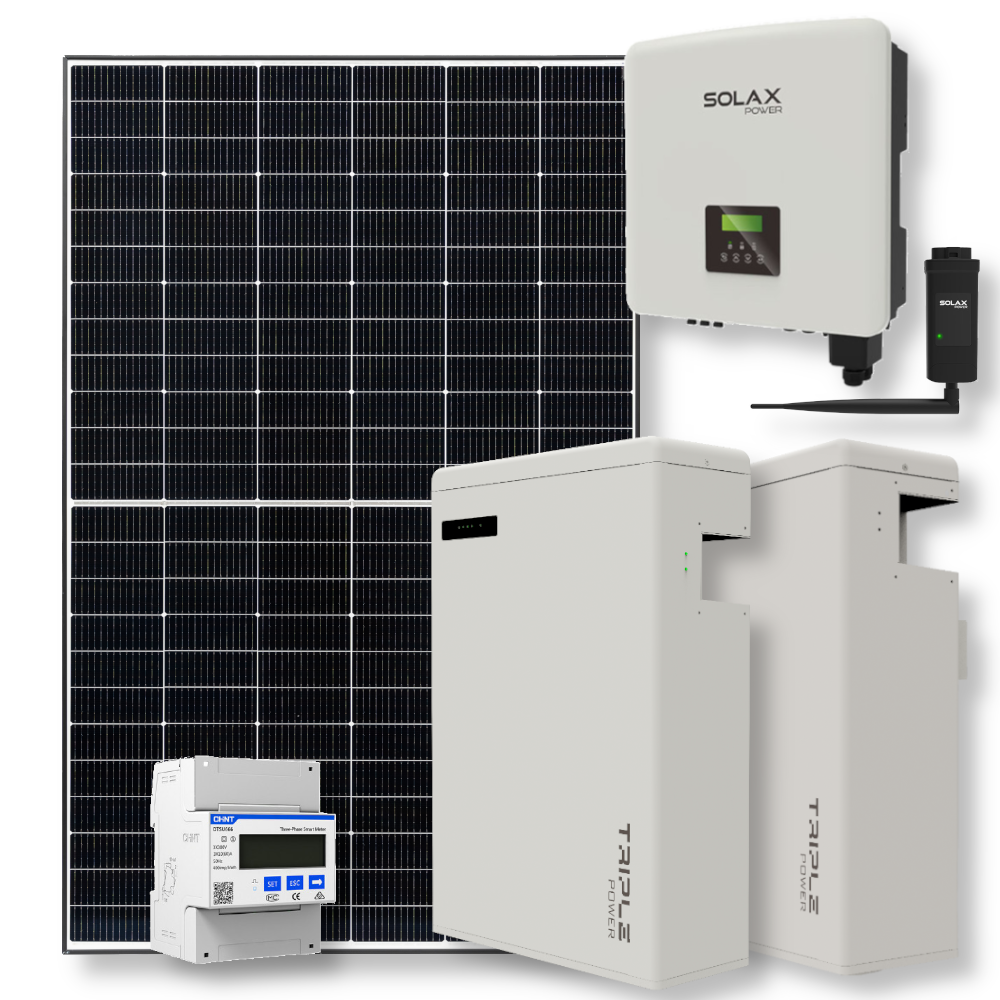 Solax Hybrid Solaranlage 6 kW | Batteriespeicher T-BAT 5,8 kWh
