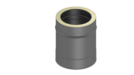 Längenelement 250 mm für doppelwandige Zuluftsysteme grau