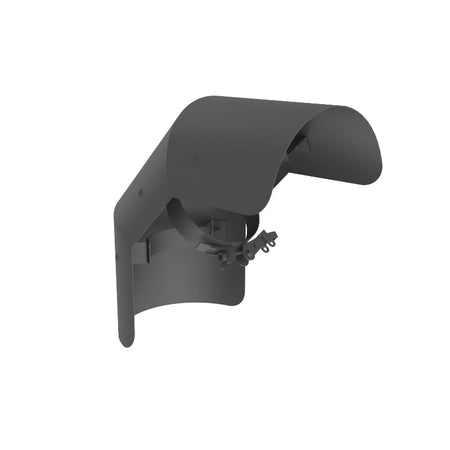 Strahlenschutz Pellet Line Bogen 90° stehend | Ø80mm | gussgrau