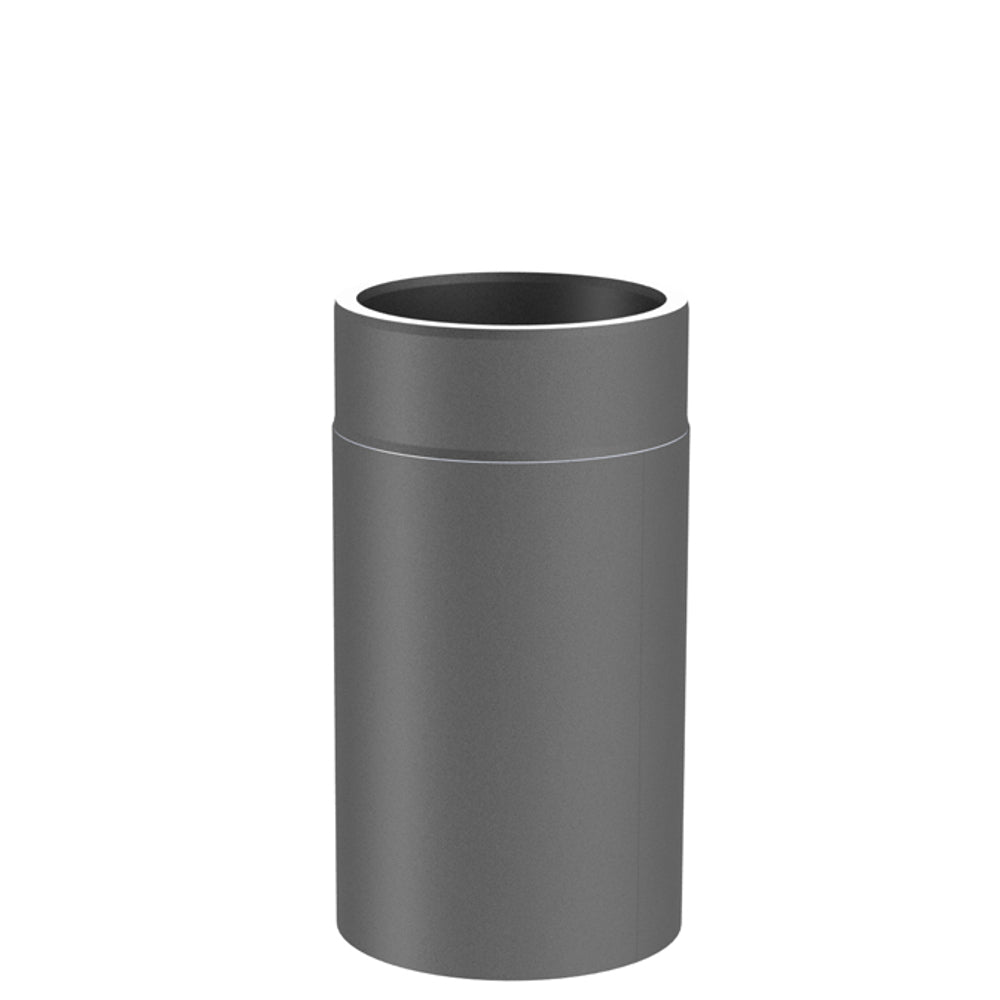 Jeremias Ofenrohr Längenelement 330mm | Gussgrau