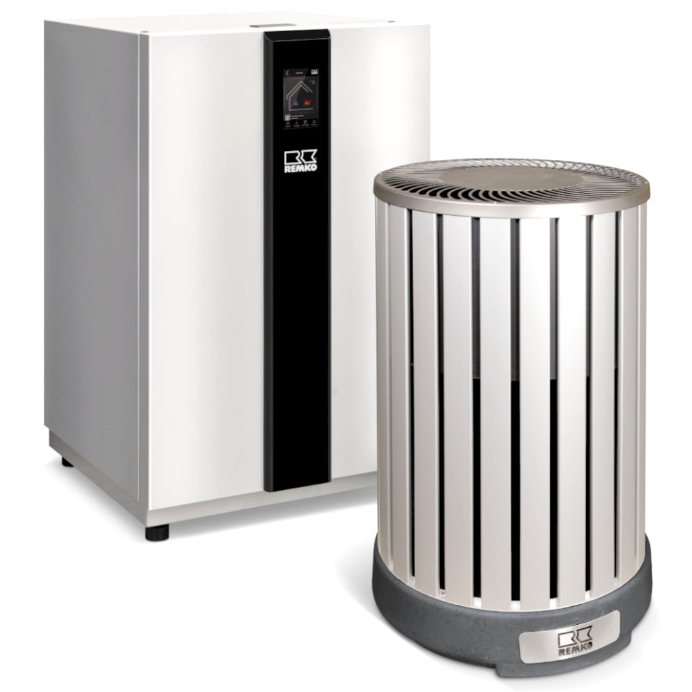 REMKO | Luft/Wasser-Wärmepumpe ARTstyle | HTS 90 Alu | 1-8 kW 