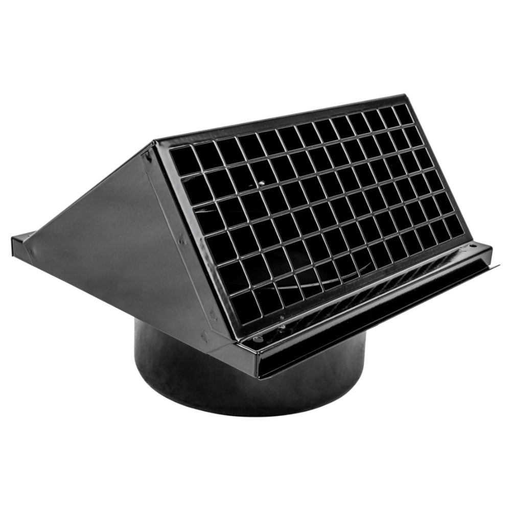 WOLF | Wandhaube für Wohnraumlüftung CWL | DN125 | Schwarz 