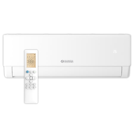 OLIMPIA SPLENDID NEXYA S5 E INVERTER weisses Wandgeraet mit abegrundeten Ecken und Temperaturanzeige, Fernbedienung | Klimaworld.com
