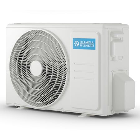 OLIMPIA SPLENDID Klimaanlage NEXYA S5 E INVERTER Aussengeraet mit seitlichem Anschlusskasten und Ventilatorgitter | Klimaworld.com