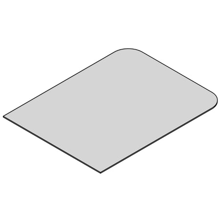TermaTech | Bodenplatte Rechteck | 700×900×6 mm | Glas