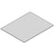 TermaTech | Bodenplatte Rechteck | 800×1000×6 mm | Glas