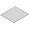 TermaTech | Bodenplatte Rechteck Facet | 1000×1100×6 mm | Glas