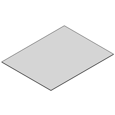 TermaTech | Bodenplatte Rechteck | 1100×1400×6 mm | Glas