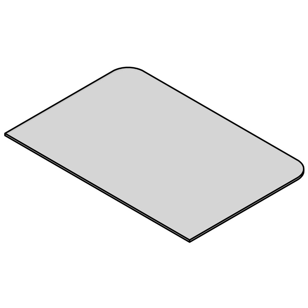 TermaTech | Bodenplatte Rechteck | 400×600×6 mm | Glas
