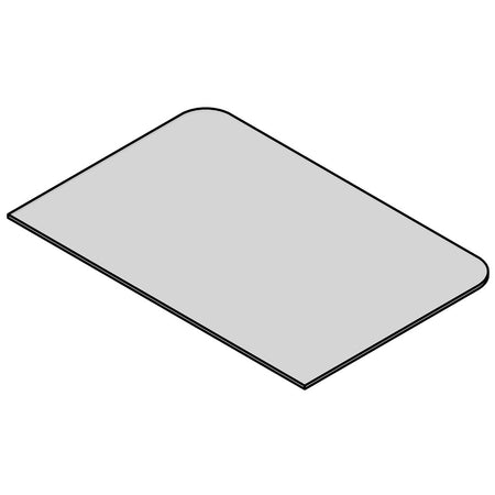 TermaTech | Bodenplatte Rechteck | 400×600×6 mm | Glas