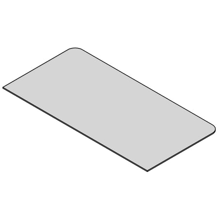 TermaTech | Bodenplatte Rechteck | 500×1000×6 mm | Glas