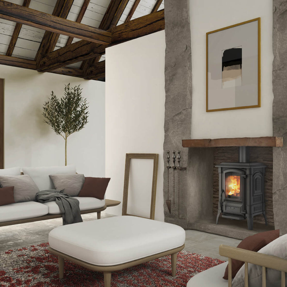 La Nordica Kaminofen Holzofen GIULIETTA.16 Ambientebild | Klimaworld.com