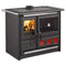 La Nordica Holzherd | ROSA XXL.16 STEEL | 10,5 kW | Anthrazit-Schwarz