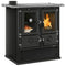 La Nordica Holzherd | ROSETTA SX.16 STEEL | 7,9 kW | Schwarz