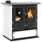 La Nordica Holzherd | ROSETTA SX.16 STEEL | 7,9 kW | Weiß