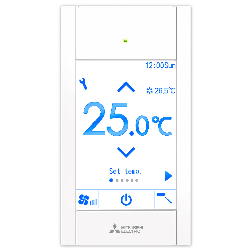 MITSUBISHI | Fernbedienung Touch Bluetooth | PAR-CT01MAA-SB | weiß 