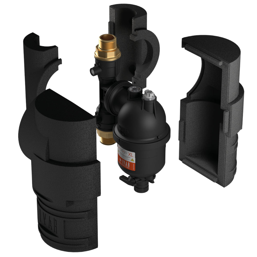 Viessmann Waermepumpen Zubehoerset Heizungsfilter Dirtstop XL 5/4'' mit schwarze Daemmhuelle und Filter | Klimaworld.com