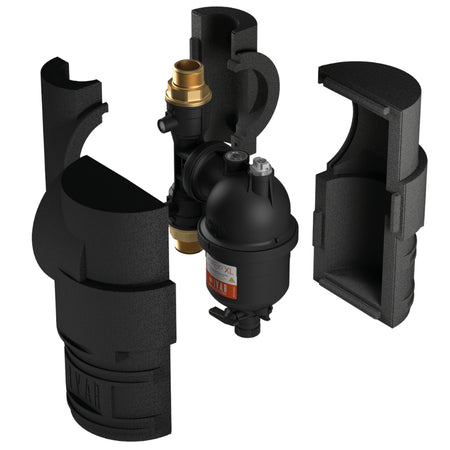 Viessmann Waermepumpen Zubehoerset Heizungsfilter Dirtstop XL 5/4'' mit schwarze Daemmhuelle und Filter | Klimaworld.com