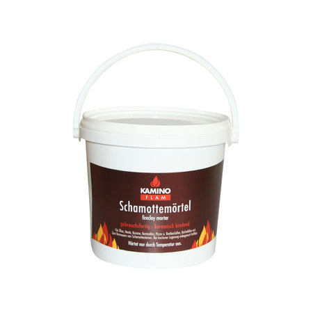 Schamottemörtel Schamottekleber 1 kg Eimer Kamino-Flam
