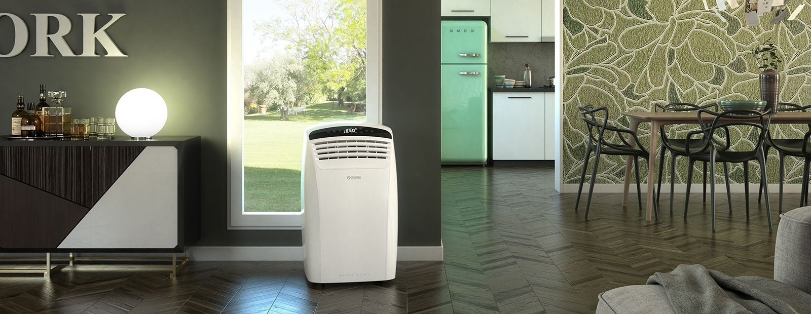 Mobiles Klimagerät DOLCECLIMA silent 10 | 2,4 kW | 10000 BTU