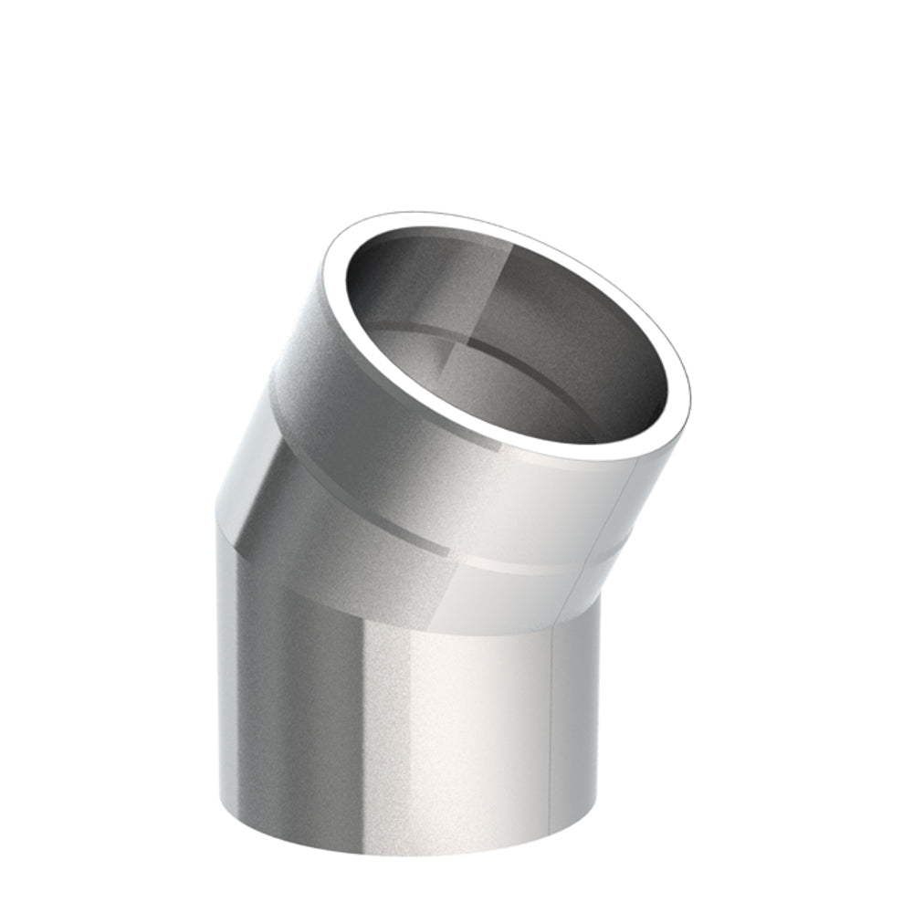 Jeremias Ofenrohr Winkel 30° ohne Tür | Ø130mm