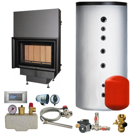 Wasserkamin Aquatic WH 750 14,5 kw BEF Home Set 1