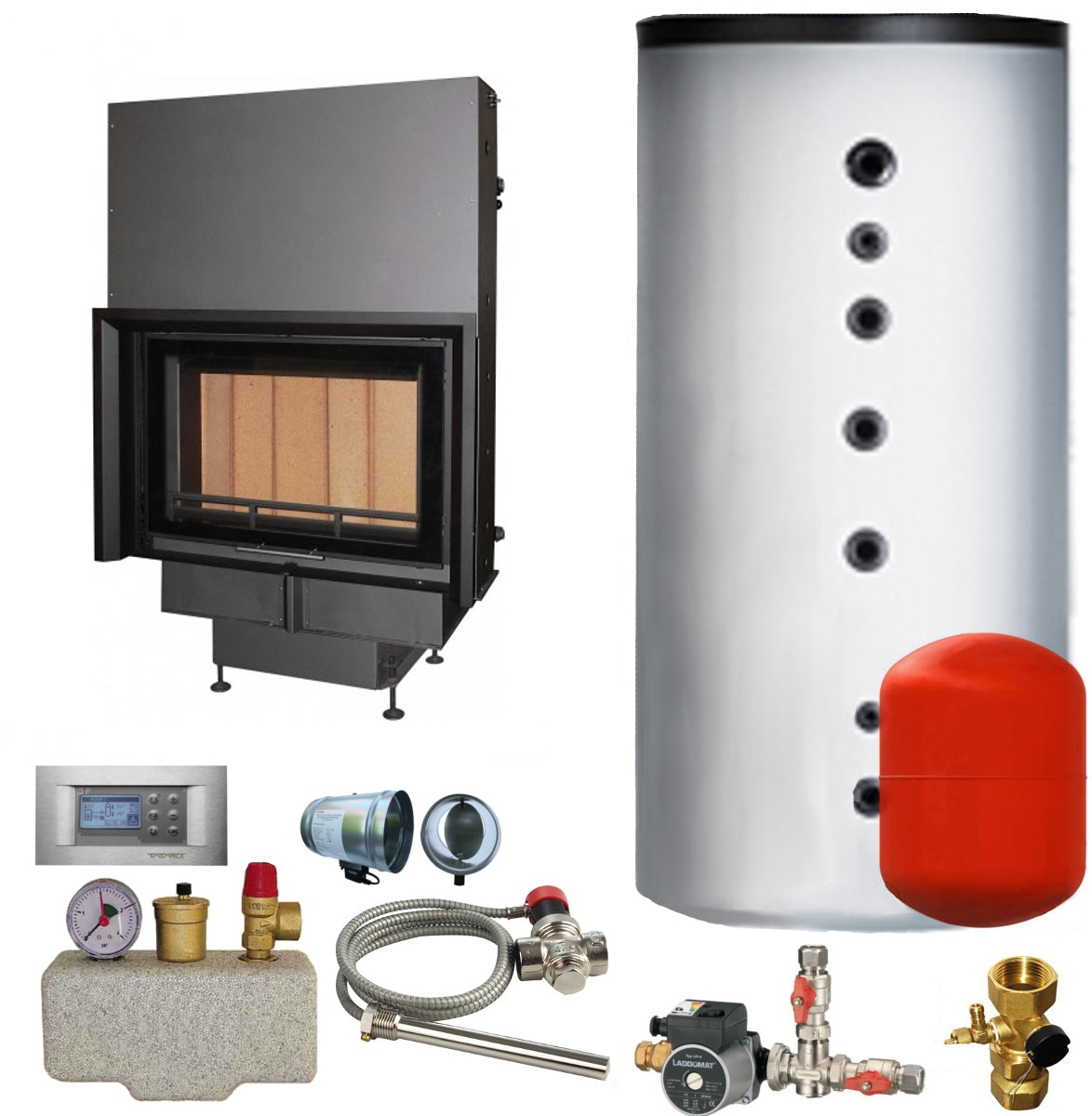 Wasserkamin Aquatic WH 750 V 14,5 kW BEF Home Set 1
