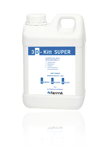 3D-Kitt Super|Flüssige Dichtungsmasse| Fermit| 2 kg Kanister