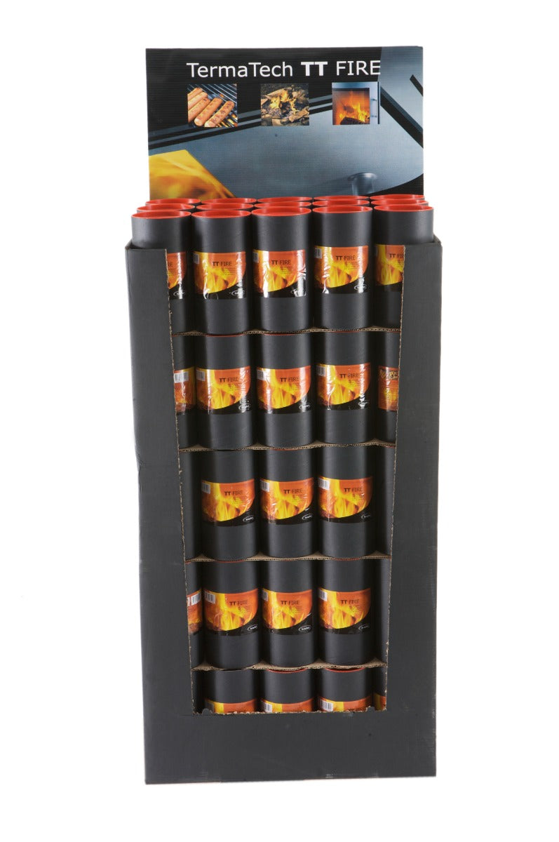 TermaTech Anzuender QuickFire: praktische Feueranzuender im Displaykarton fuer Ofen, Grill und Kamin | Klimaworld.com