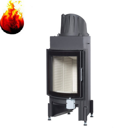 Austroflamm Kamineinsatz 45K gebogene Scheibe 6 kW DIBt Zulassung 