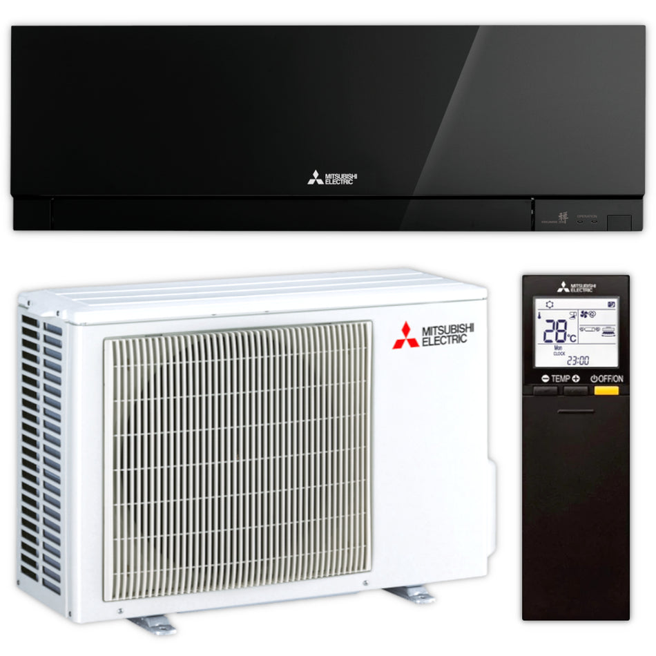 Mitsubishi Split Klimaanlage Komplett Set | MUZ/MSZ-EF25VGKB | 2,5 kW | klimaworld.com