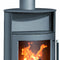 Justus | Kaminofen | Island 5 2.0 Stahl Gussgrau | 5 kW