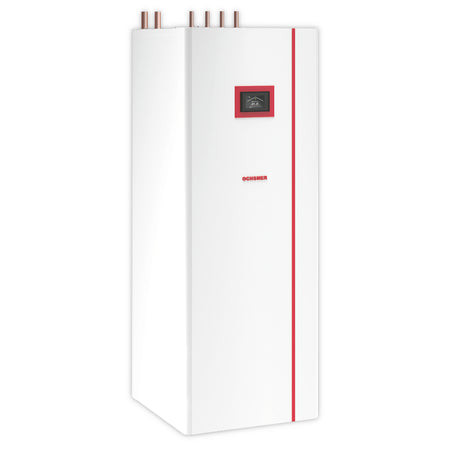 Ochsner AIR MILAN 612 T200 Multitower als weisser, hoher Korpus mit Display und sichtbaren Rohranschluessen | Klimaworld.com
