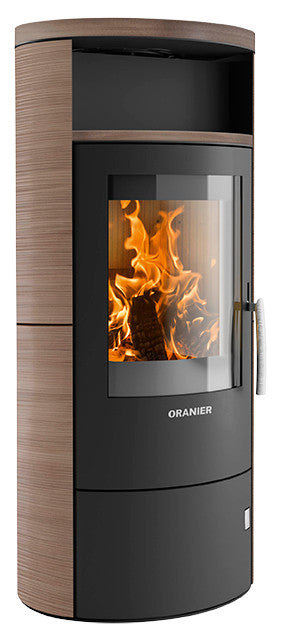 Oranier Kaminofen Polar 7-2.0 Stahl Schwarz, Keramik Grappa | klimaworld.com